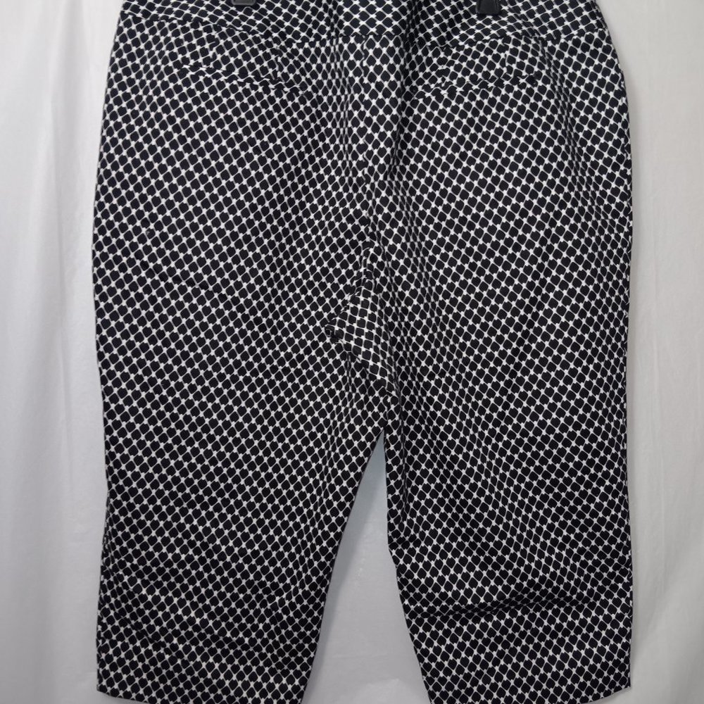 WORTHINGTON WOMAN MODERN FIT COTTON BLEND CAPRI PANTS SIZE 22W - Picture 12 of 15